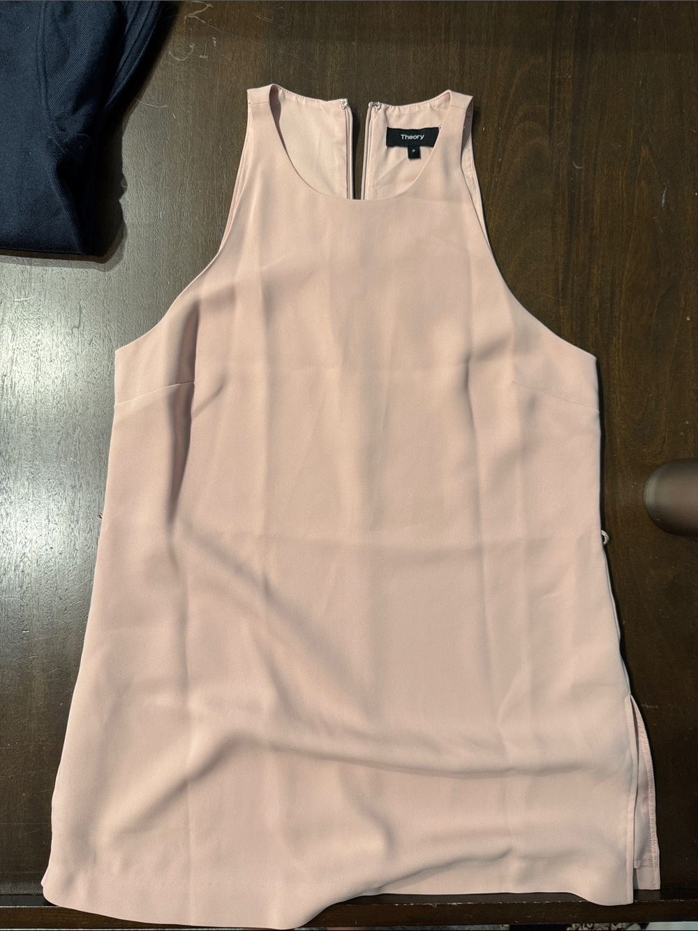 Theory Sleeveless Shell Top in Blush P
